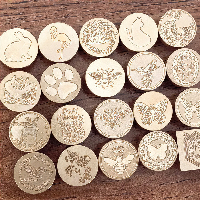 Wax Seal Stamp Head Butterfly  - đánh giá và giá Wax Seal Stamp Set