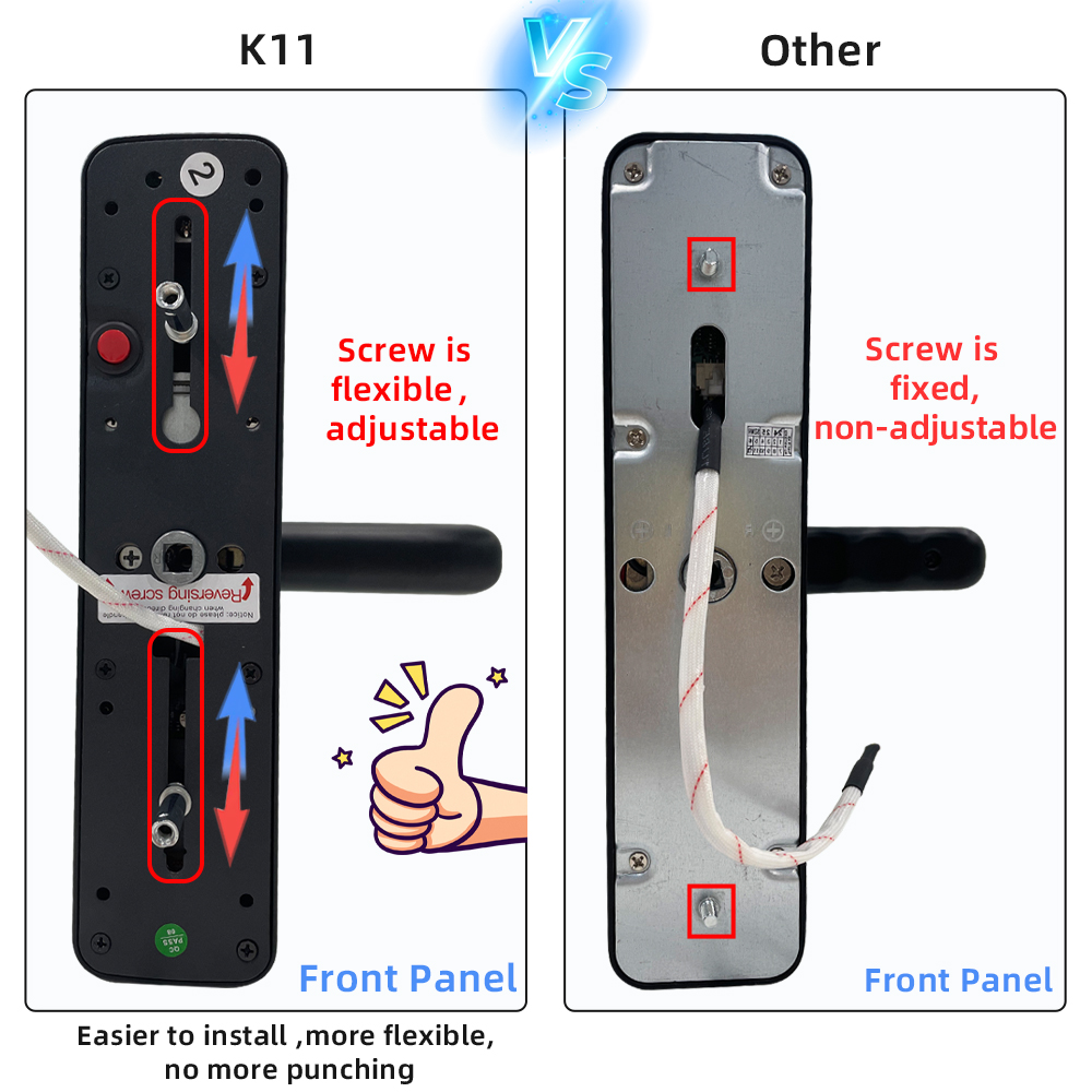 RAYKUBE K11 Tuya WiFi Biometri - đánh giá và giá Letter Opener Brass